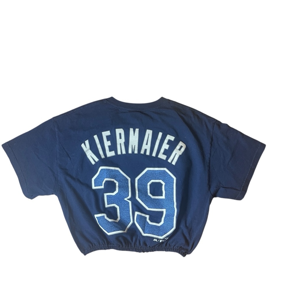 Tampa Bay Rays Reworked Crop Top - Picture 4 of 4